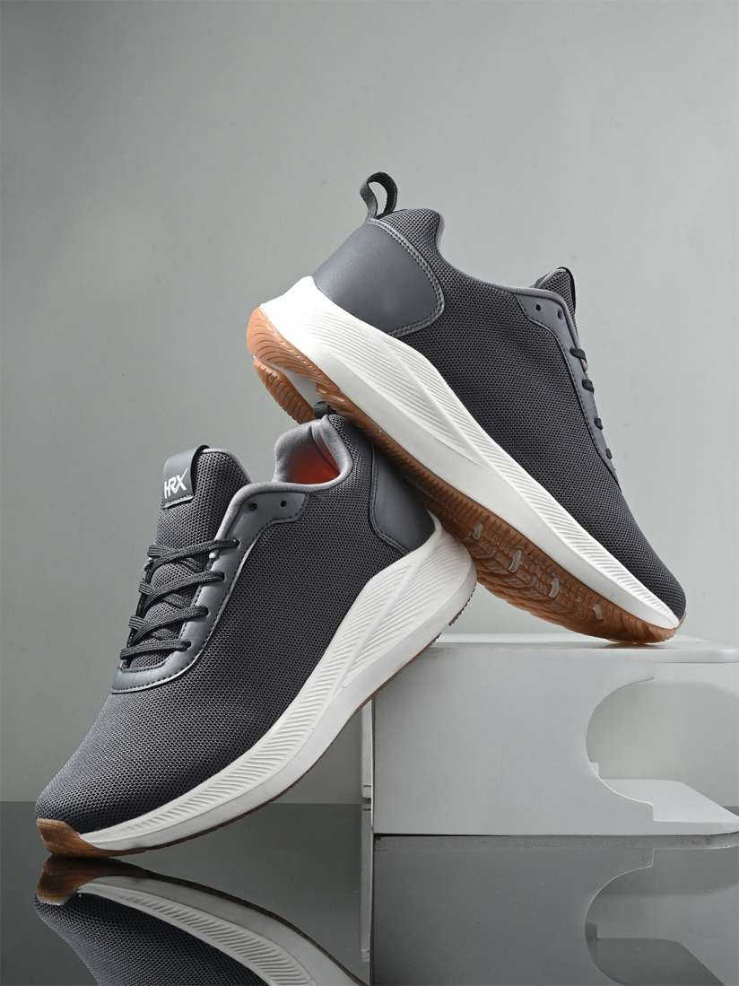 Buy HRX by Hrithik Roshan Men Grey Memory Foam Non Marking Running Shoes Sports Shoes for Men 23262432 Myntra