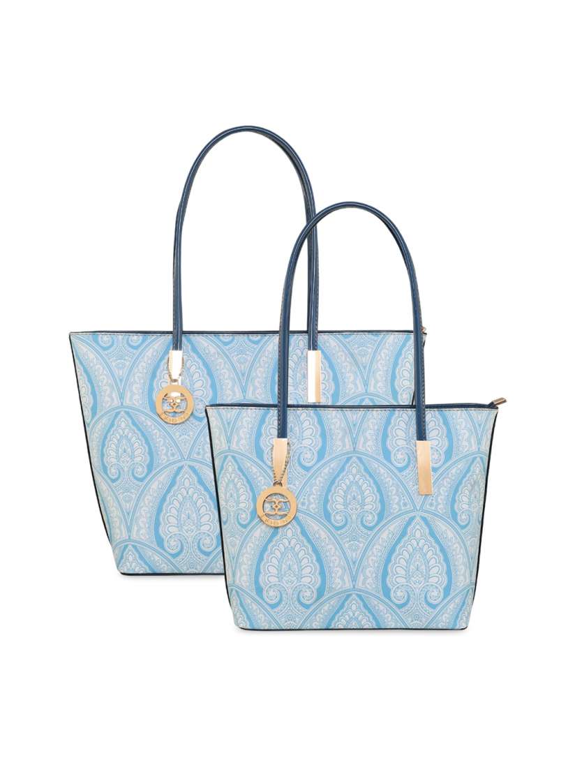 Buy ESBEDA Set Of 2 Ethnic Motifs Printed PU Structured Shoulder Bags Handbags for Women 23266280 Myntra