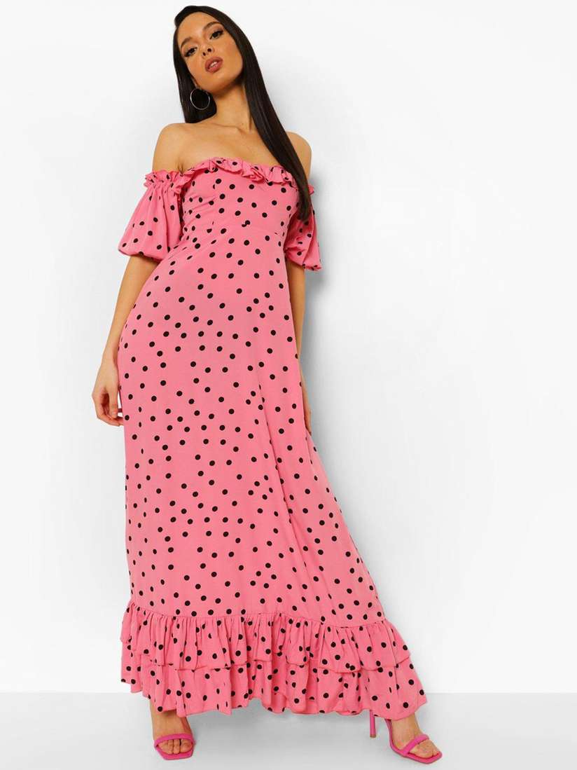 Ladies Dresses Boohoo Dresses Polka Dot Polka Dot Boohoo Dresses