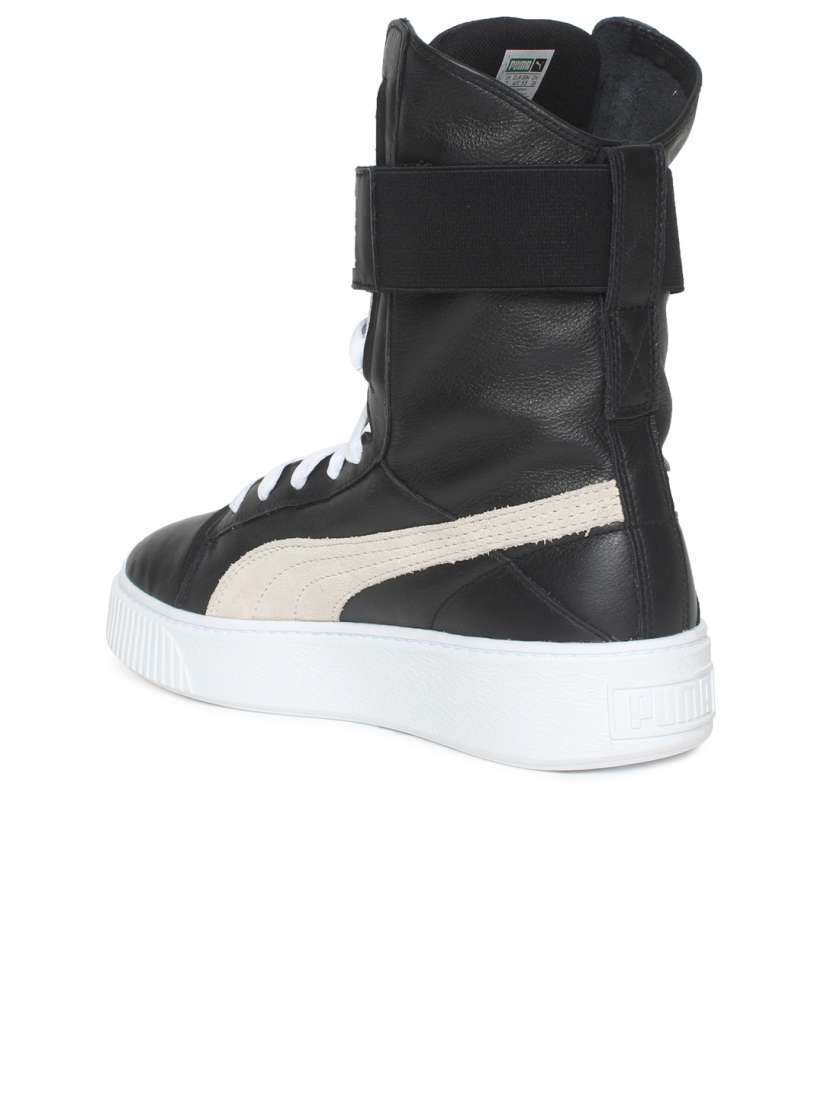 Buy Puma Women Black Printed Synthetic Platform Boot High Top Sneakers Boots for Women 2327632 Myntra