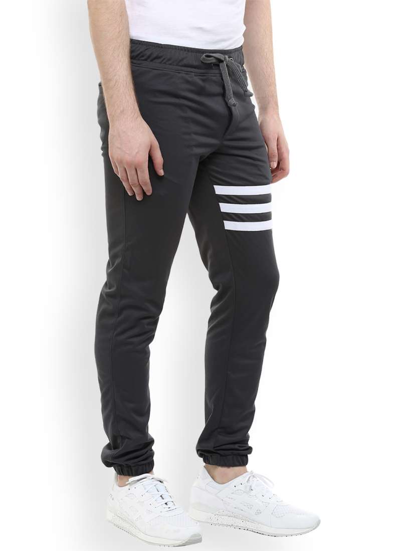 Buy Wear Your Mind Striped Cotton Poly Joggers For Men Track Pants for Men 2328122 Myntra