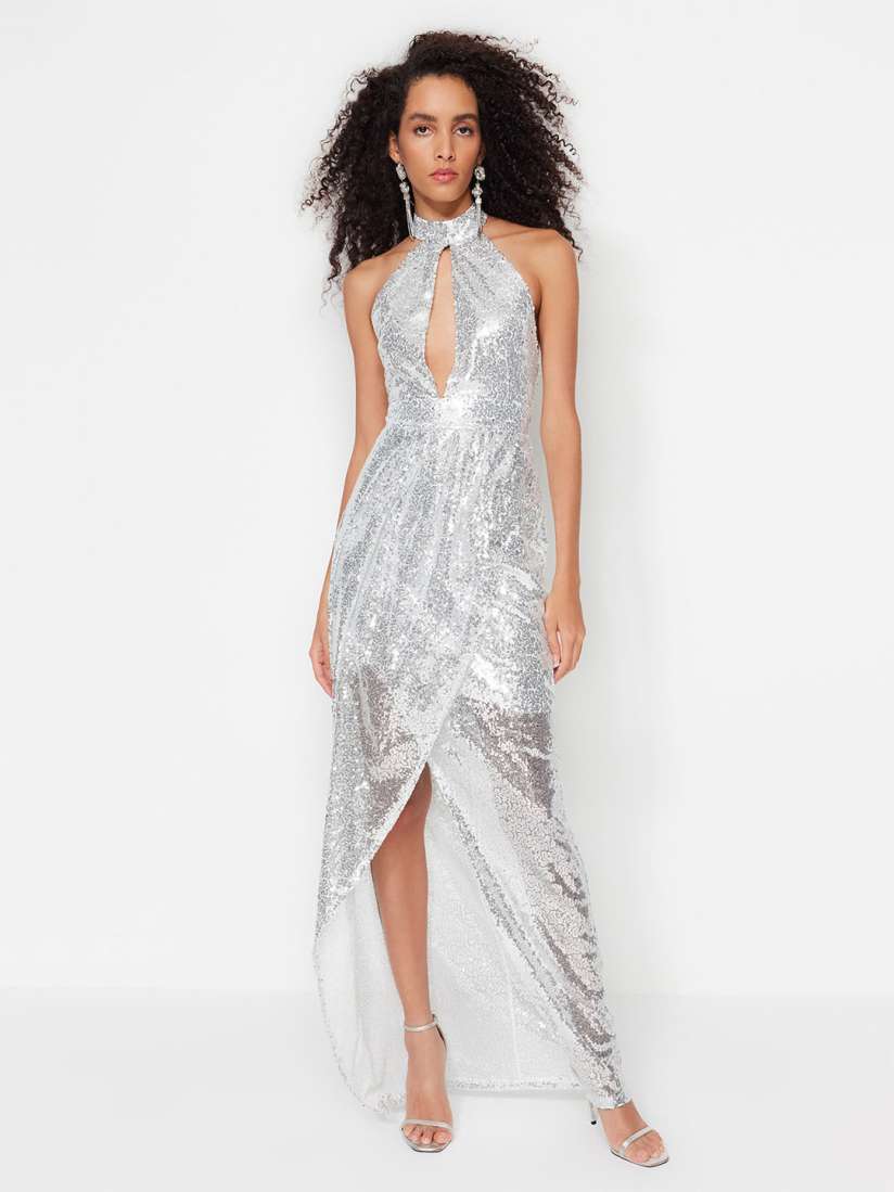 Cut out choker dress clearance