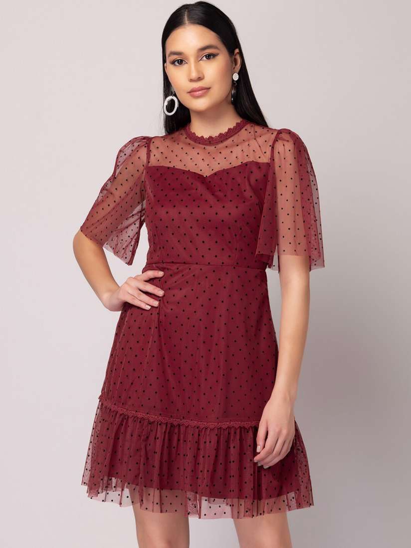 Faballey red dress online