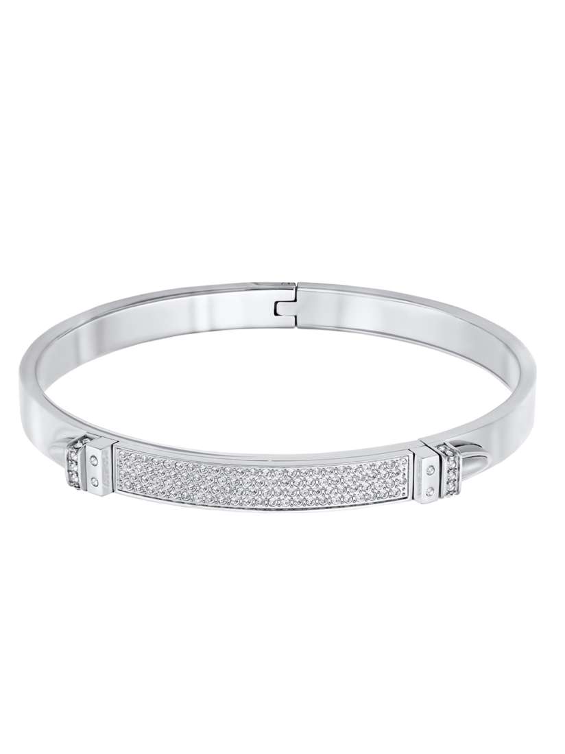 Buy SWAROVSKI Silver Distinct Bangle Bracelet for Women 2330030 Myntra