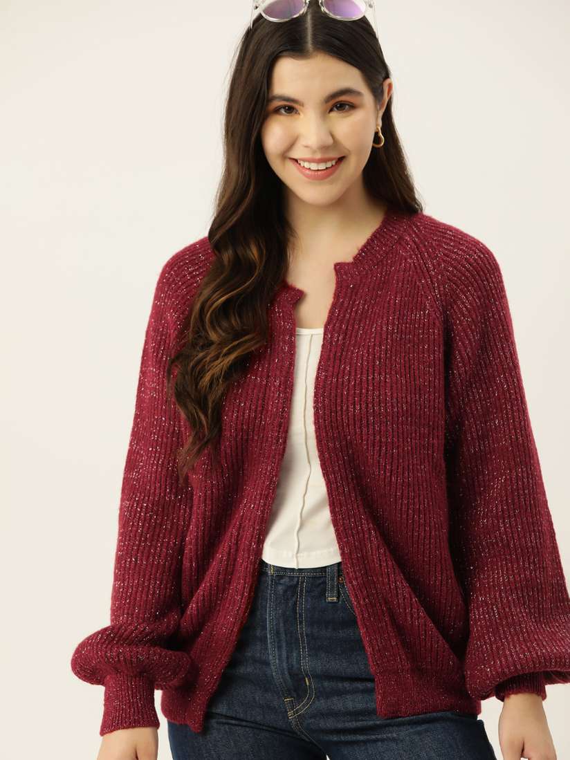 Front open sweaters for women online