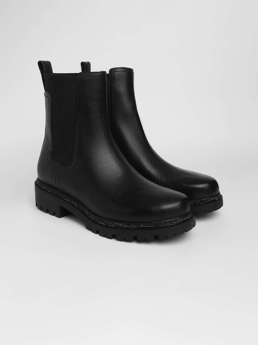 Buy DKNY Women Block Heeled Chelsea Boots Boots for Women 23305546 Myntra