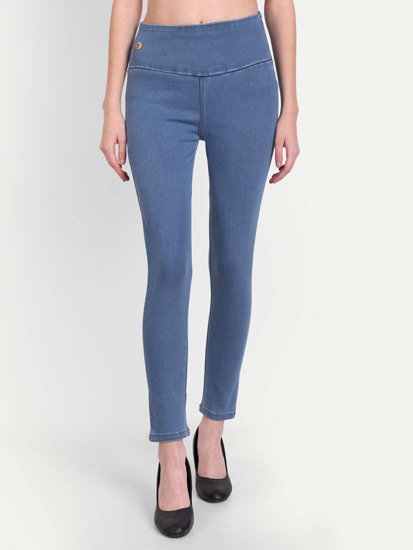 Buy BAESD Women Denim Jeggings Jeggings for Women 23307452 Myntra