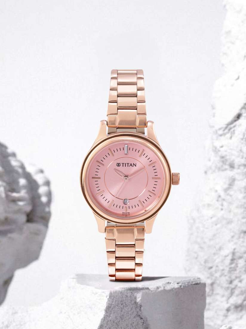 Buy Titan Women Bracelet Style Straps Analogue Watch NR2638WM01 Watches for Women 23315078 Myntra