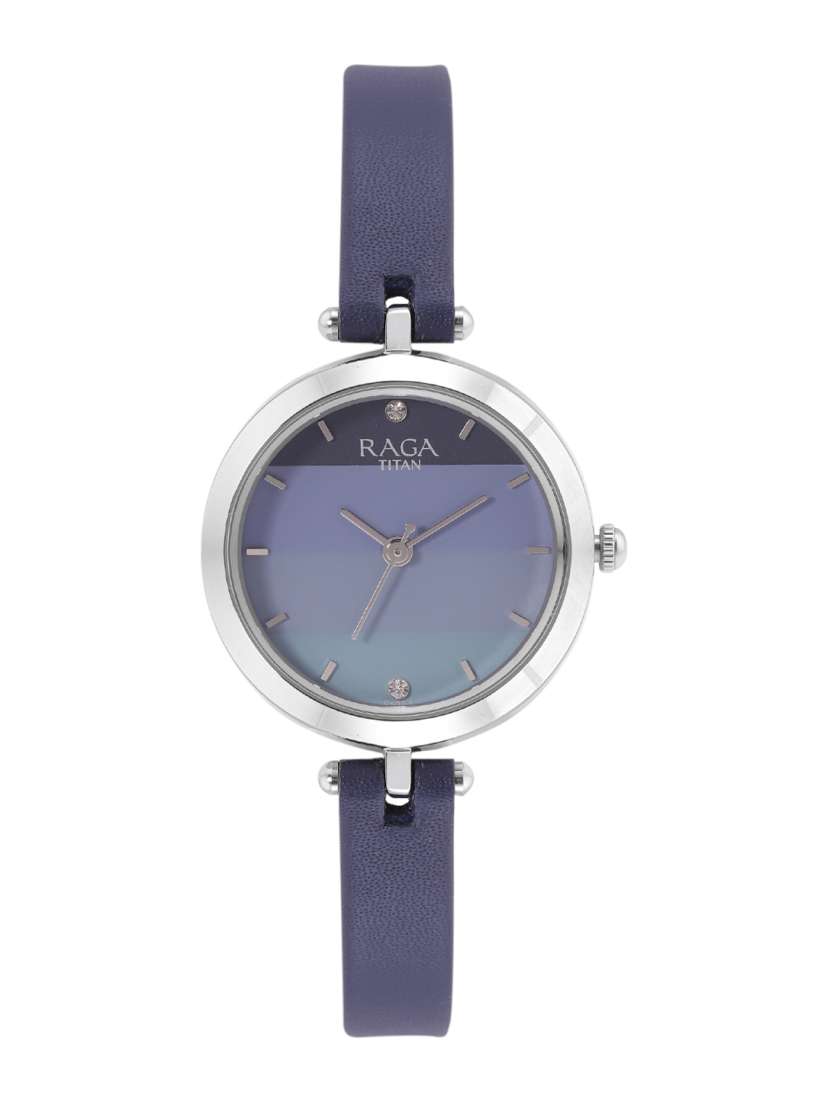 Buy Titan Women Leather Straps Analogue Watch NR2606SL02 Watches for Women 23315128 Myntra
