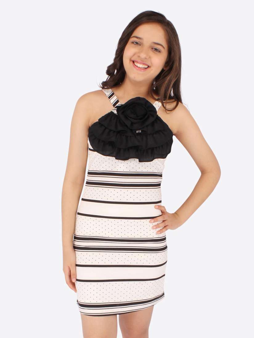Buy CUTECUMBER Girls Georgette Sheath Dress Dresses for Girls 23317518 Myntra