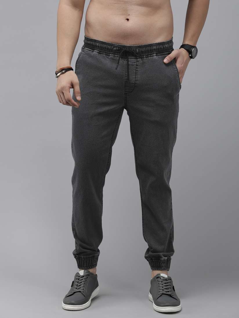 Buy The Roadster Lifestyle Co. Men Stretchable Denim Joggers Jeans for Men 23321212 Myntra