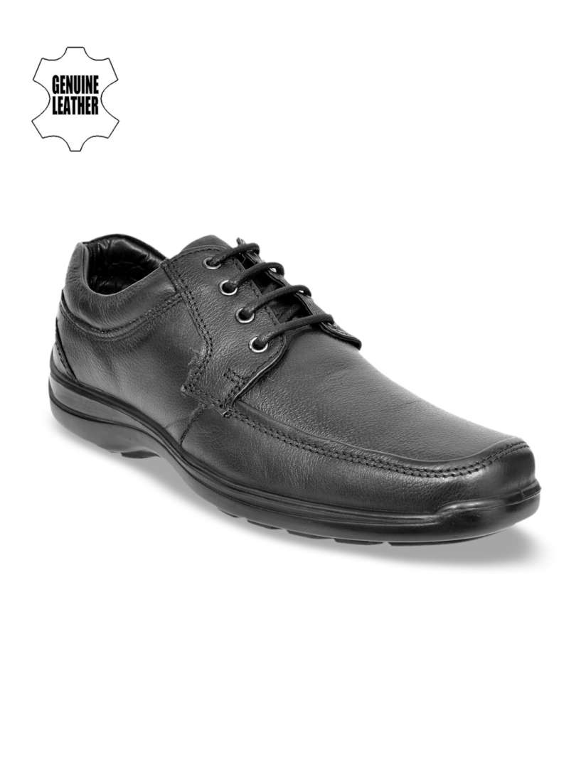 Buy Allen Cooper Men Black Leather Semi formal Derbys Formal Shoes for Men 2332596 Myntra