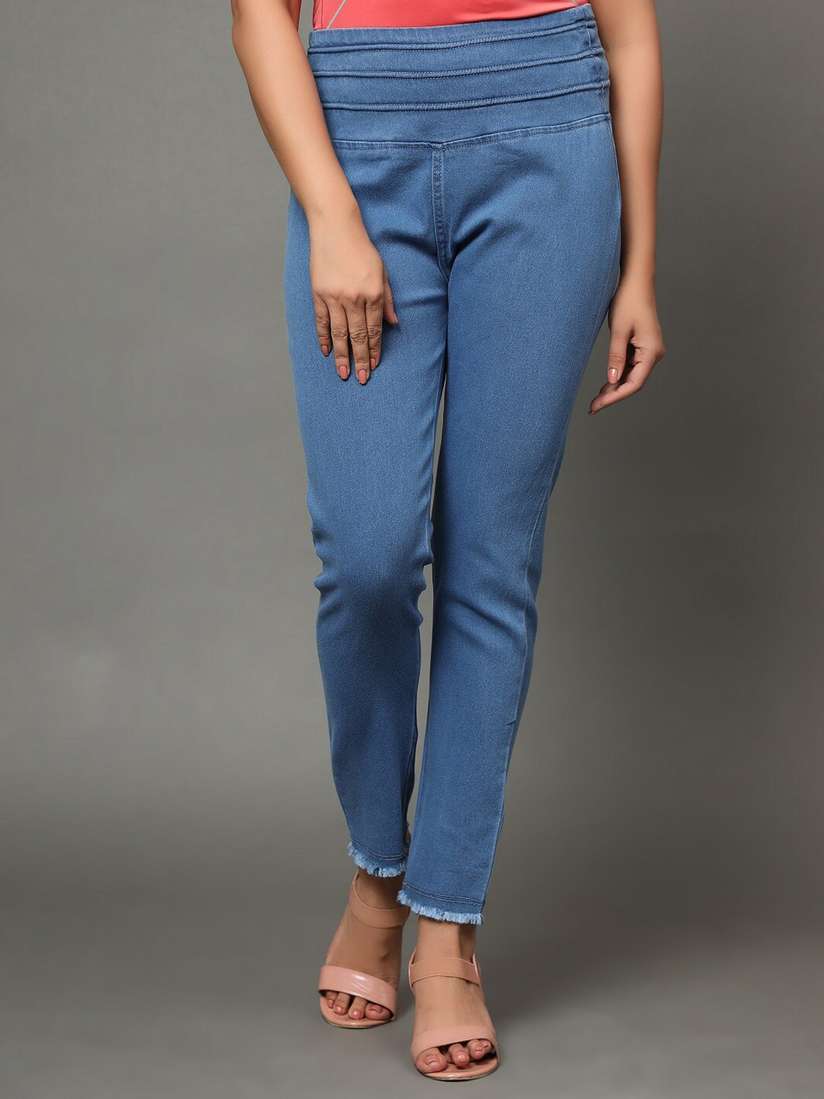 Buy BAESD Women Denim Jeggings Jeggings for Women 23335436 Myntra