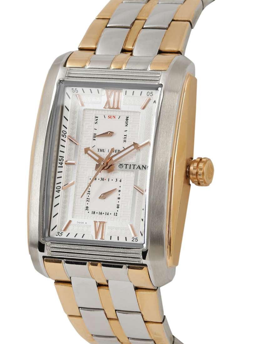 Buy Titan Men White Analogue Watch 1724KM01 Watches for Men 2333755 Myntra