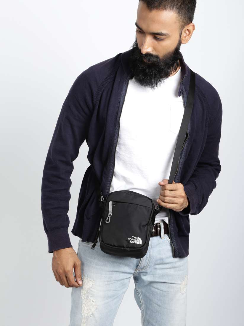 Buy The North Face Unisex Black Solid Messenger Bag - Messenger  