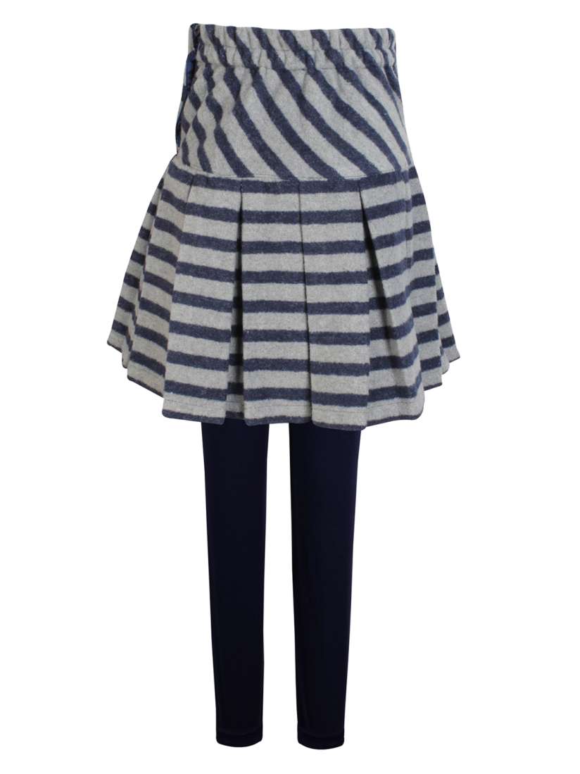 Striped skirt leggings hotsell