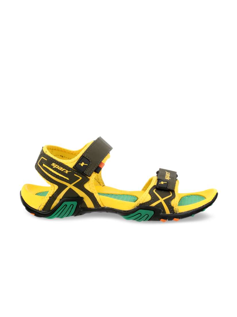 Sparx sandals yellow online