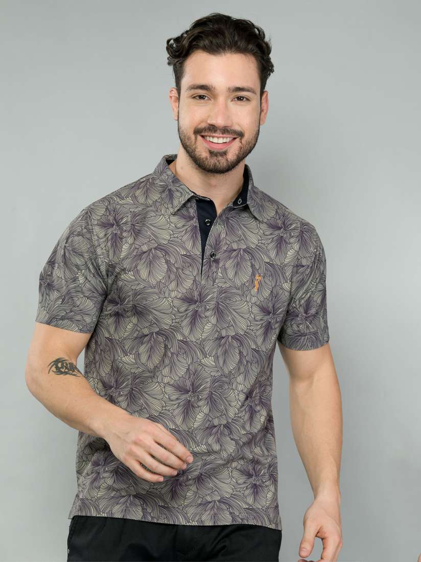 Floral polo for men outlet