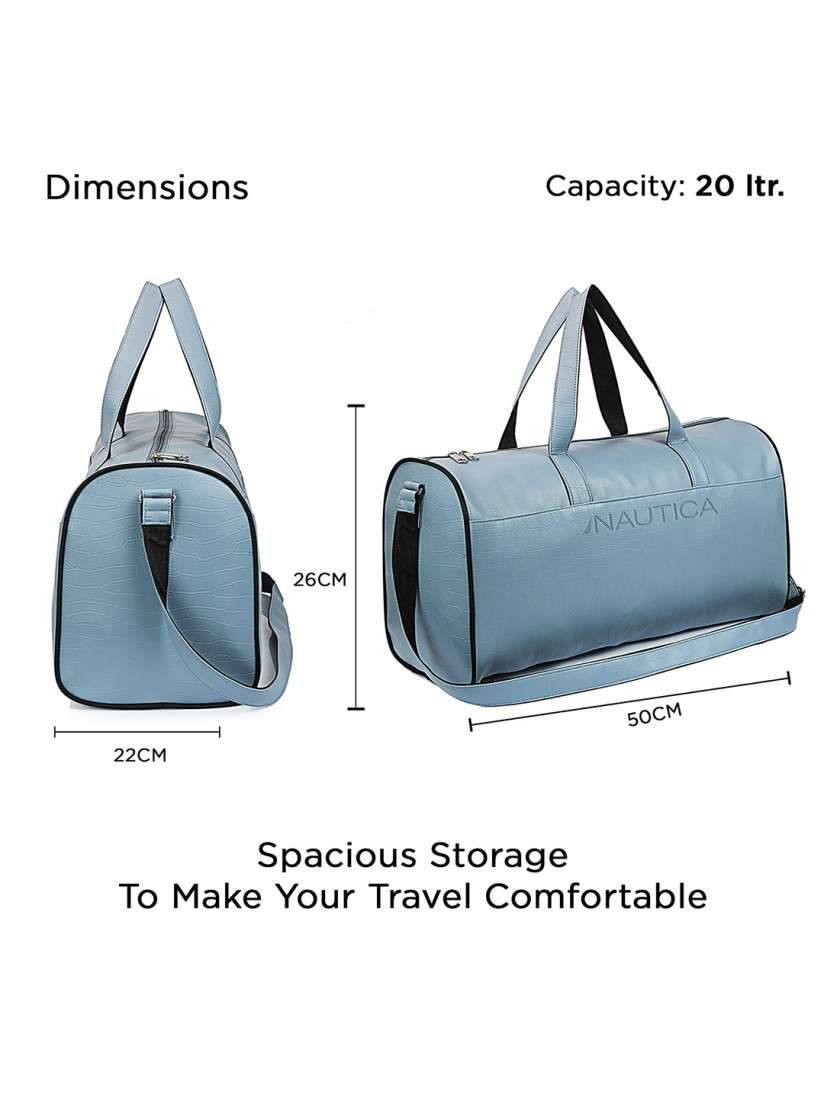 Buy Nautica Leatherette Duffel Bag Duffel Bag for Unisex 23355070 Myntra