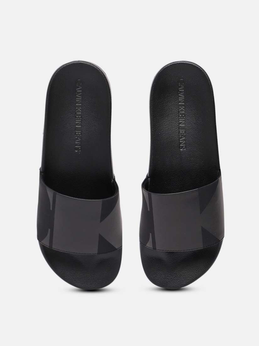 Mens calvin klein sliders sales