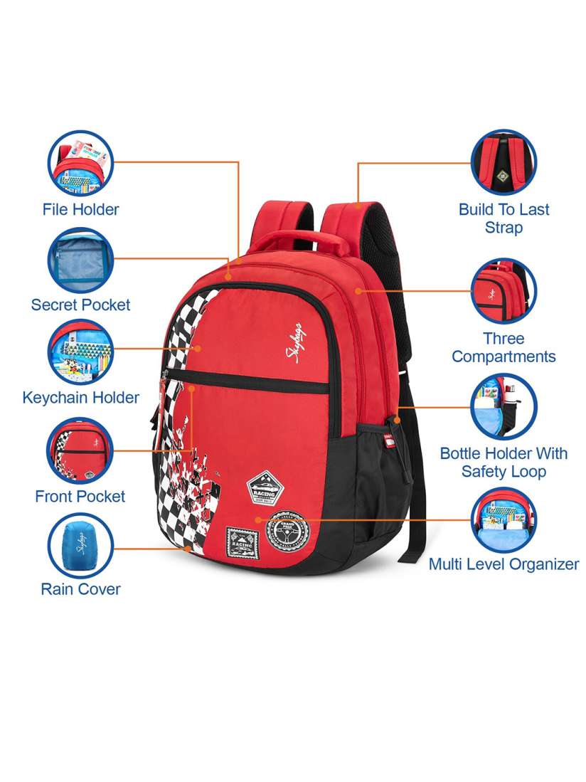 Buy Skybags Graphic Printed Backpack Backpacks for Unisex 23370102 Myntra