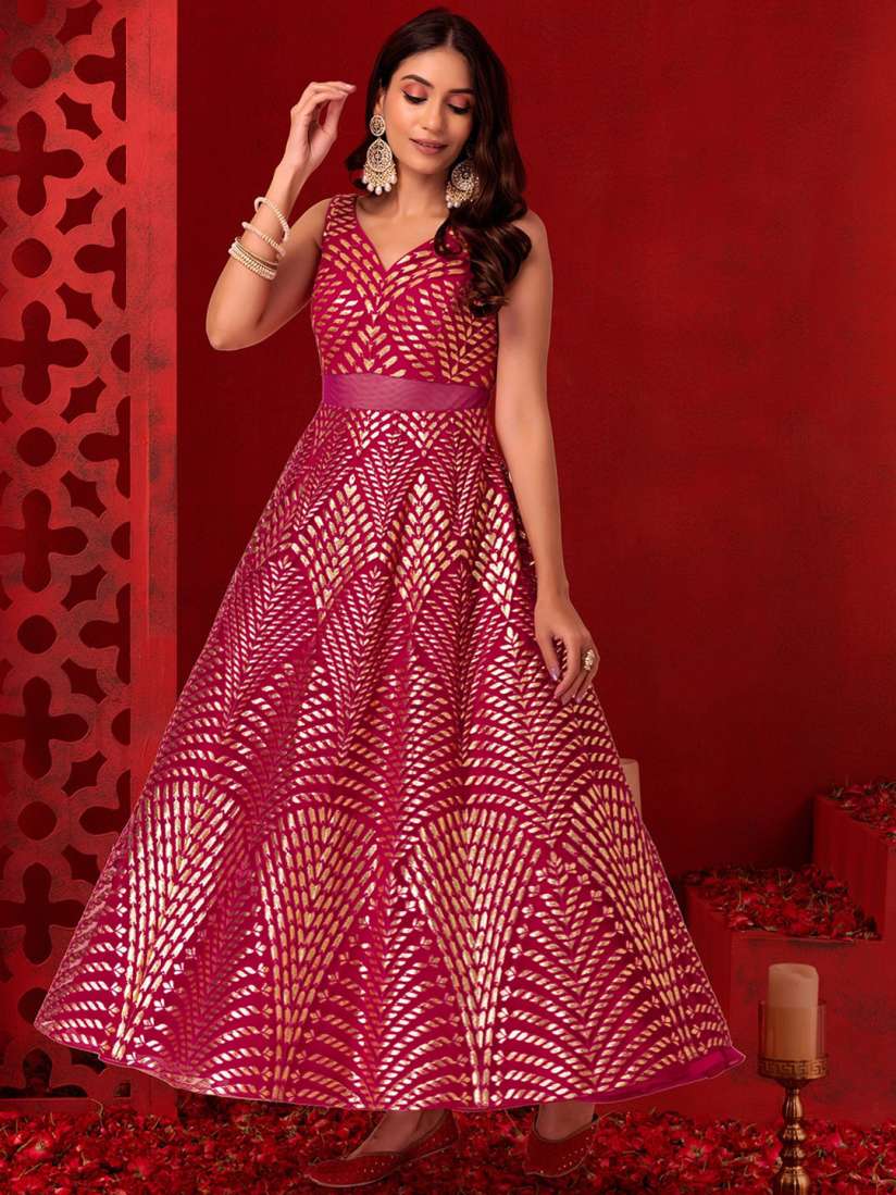 Long dress myntra on sale