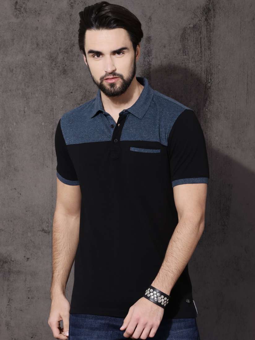 Collared t shirt mens discount