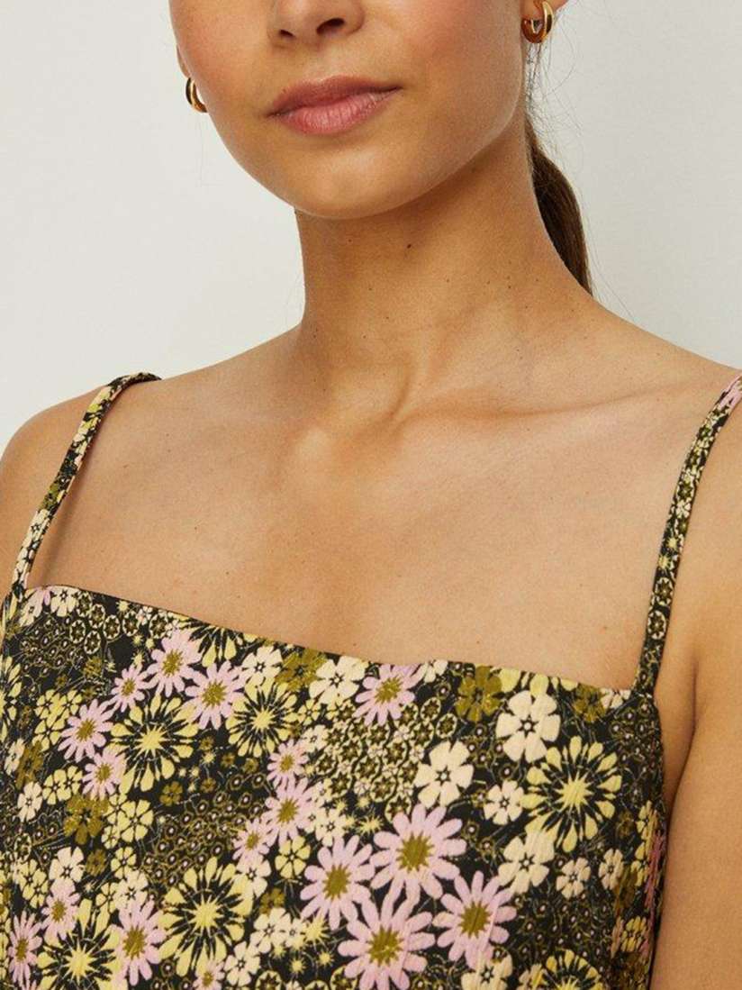 Oasis pressed flower skater dress new arrivals