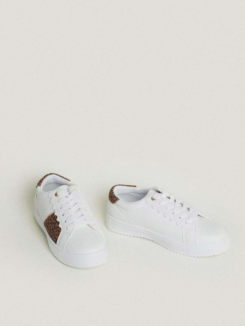 Buy OASIS Women Animal Printed Scallop Trainer Casual Shoes for Women 23378374 Myntra