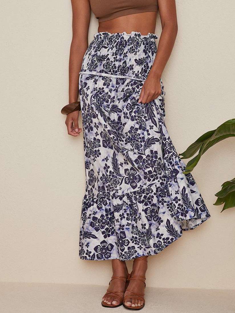 Floral skirt oasis cheap