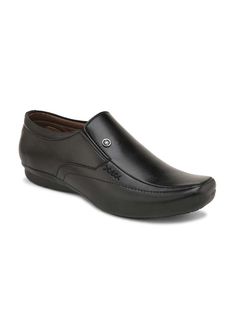 Buy HERE NOW Men Black Textured Formal Slip On Shoes Formal Shoes for Men 23400352 Myntra