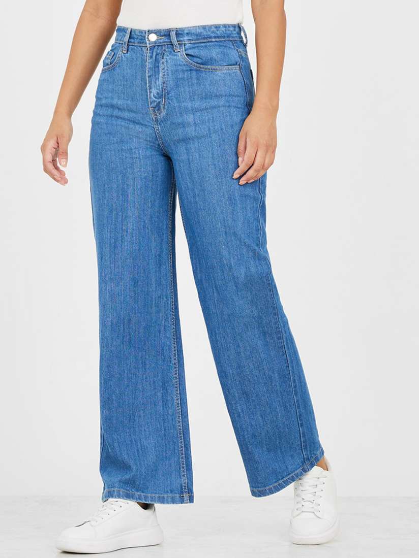 Denim jeans myntra hot sale