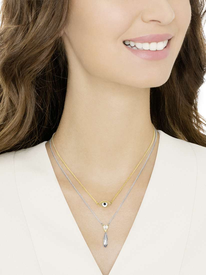 Swarovski layered necklace online