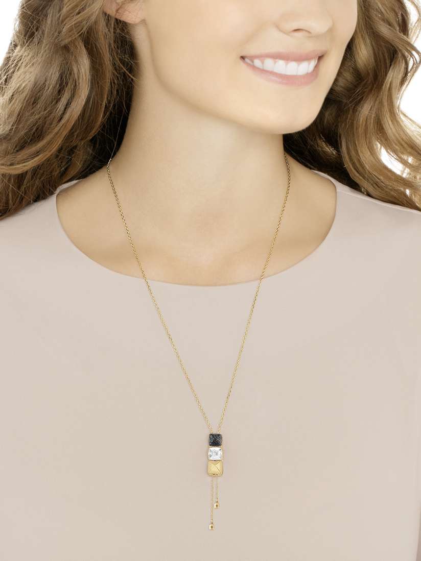 Buy SWAROVSKI Glance Y Necklace Necklace and Chains for Women 2341551 Myntra