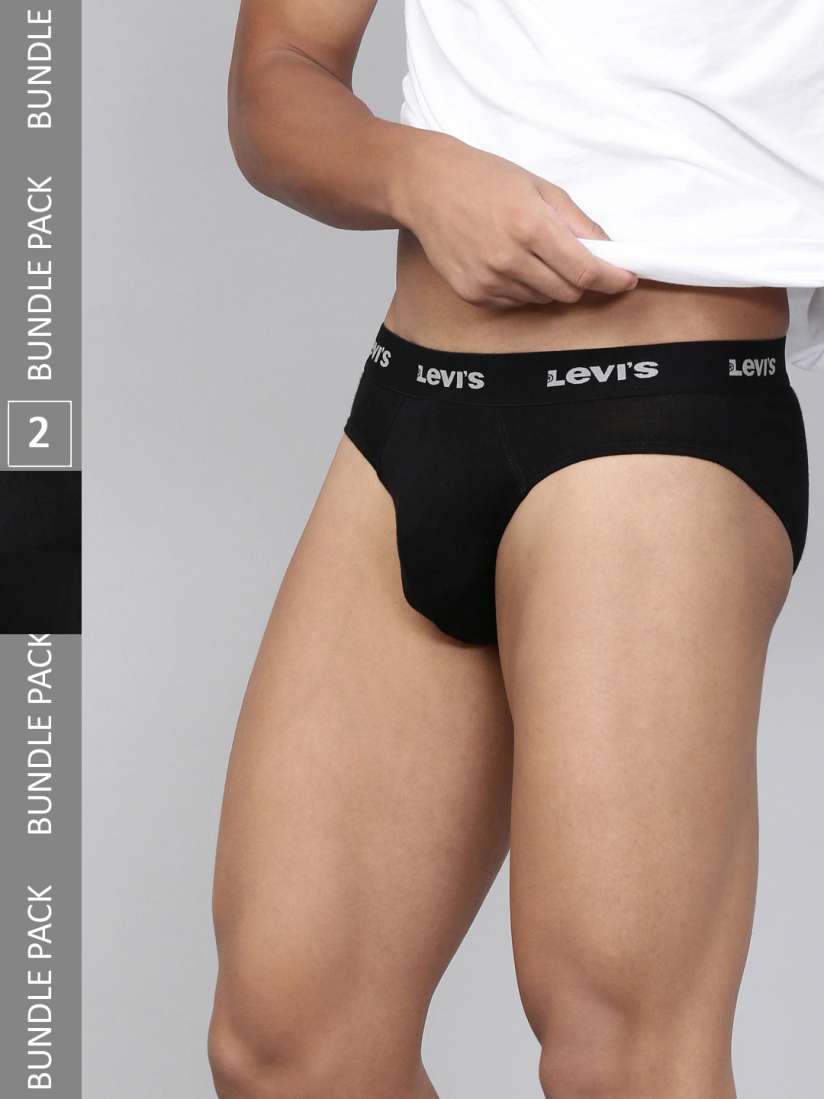 Buy Levis Set Of 2 Solid Briefs Briefs for Men 23416818 Myntra