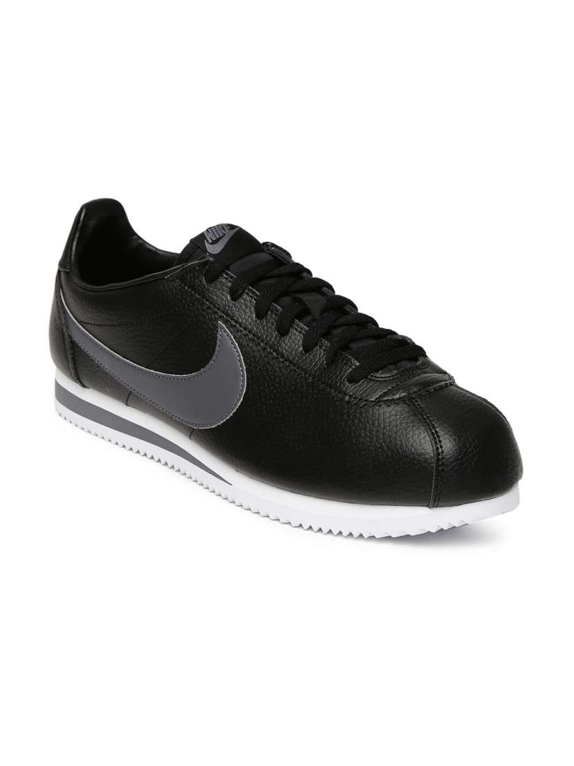 Cortez cuir noir homme best sale