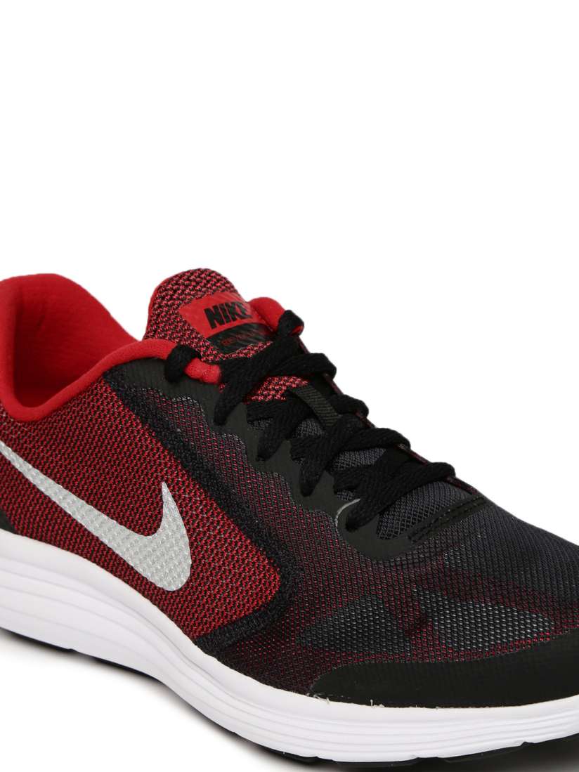 Buy Nike Boys Black Revolution 3 Running Shoes Sports Shoes for Boys 2342082 Myntra