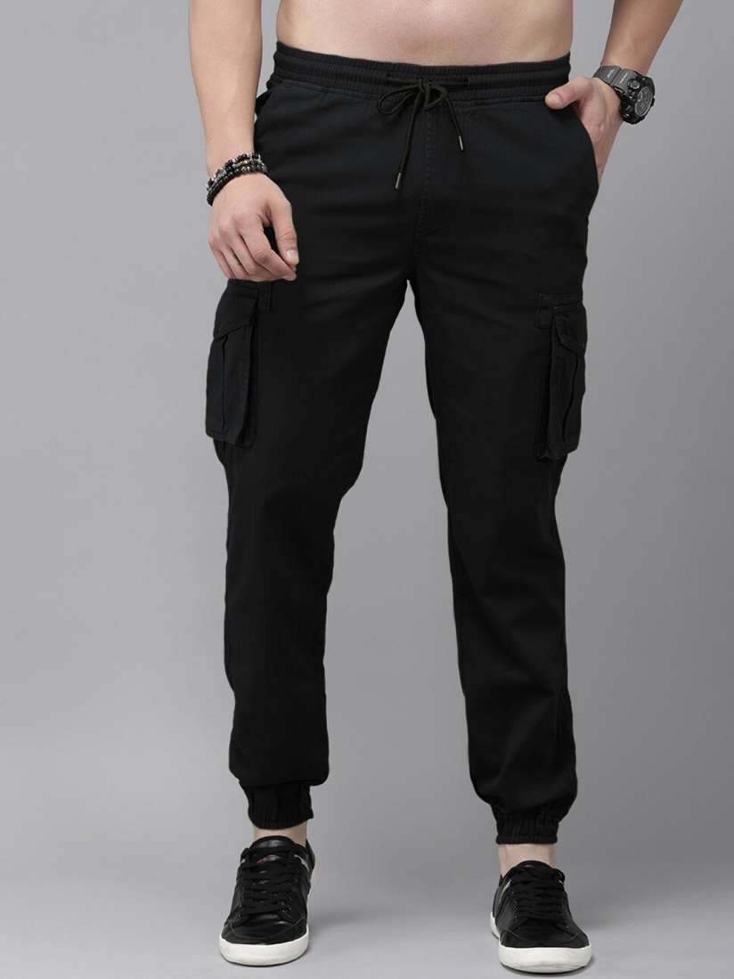 Joggers on myntra best sale