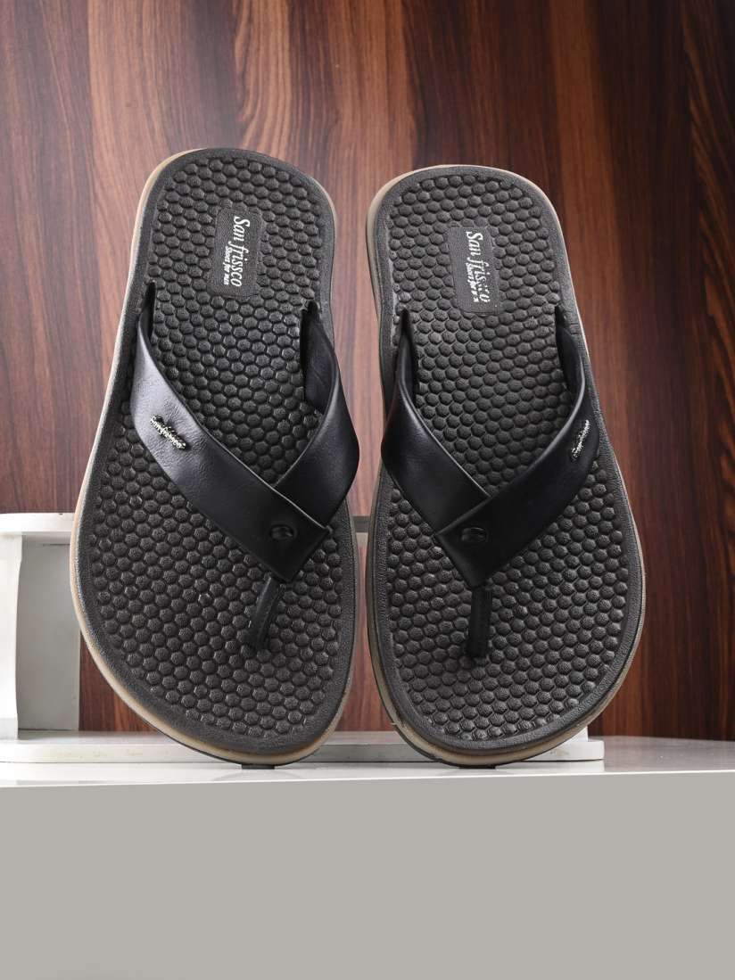 Mens padded flip flops discount