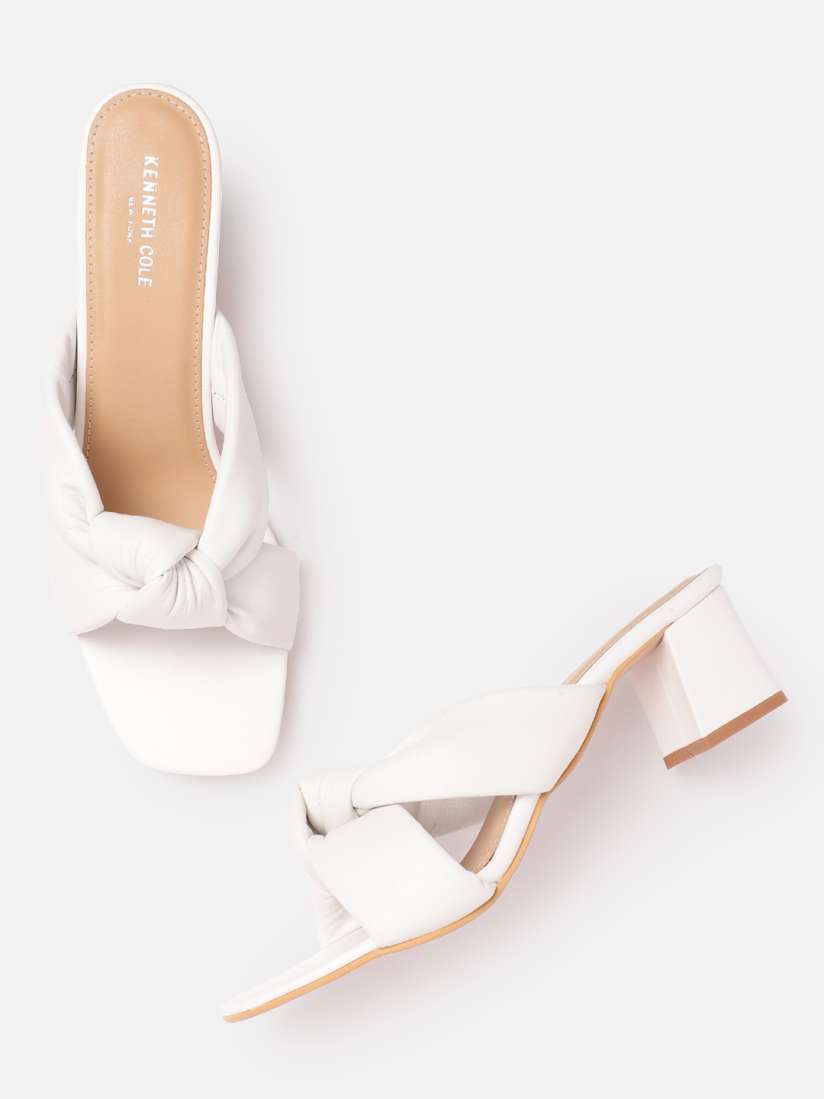 Buy Kenneth Cole Knot Detail Block Heels Heels for Women 23432802 Myntra