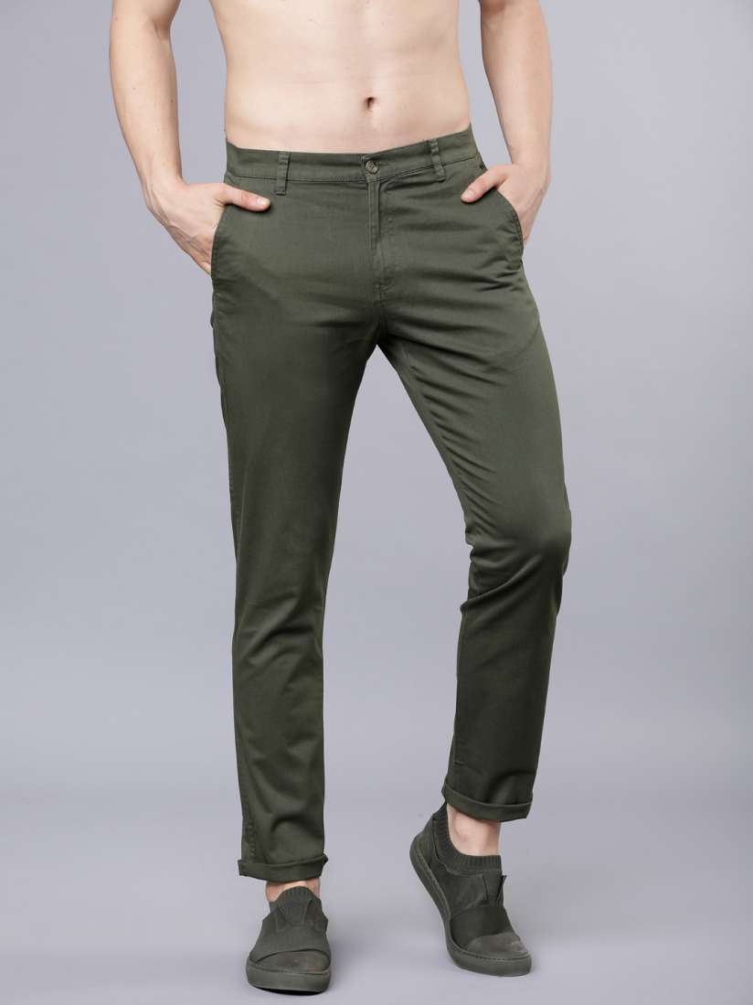 Army green chino pants store