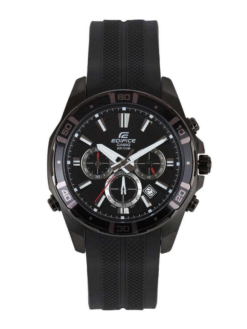 Buy Casio Edifice Men Black Analogue Watch EX154 EFR 534PB 1AVDF Watches for Men 234405 Myntra