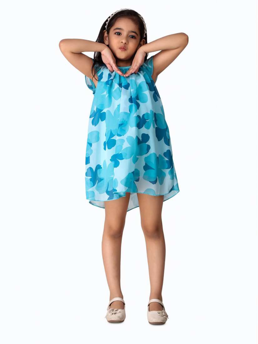 Buy Creative Kids Girls Floral Printed A Line Dress Dresses for Girls 23440864 Myntra