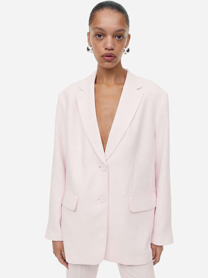 Buy H M Oversized Blazer Blazers for Women 23445794 Myntra
