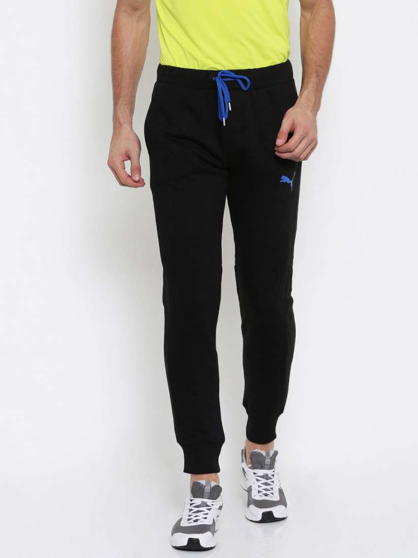 Puma tapered joggers hot sale