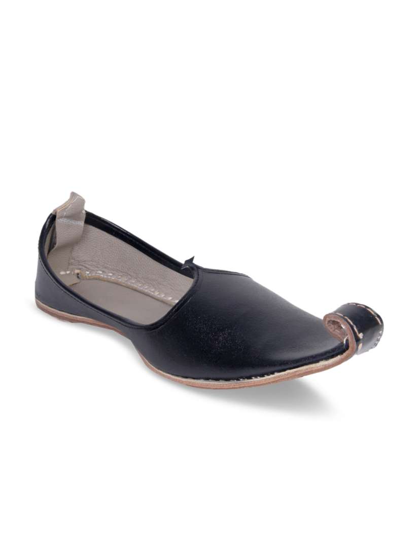 Buy PANAHI Men Black Mojaris Casual Shoes for Men 2345101 Myntra