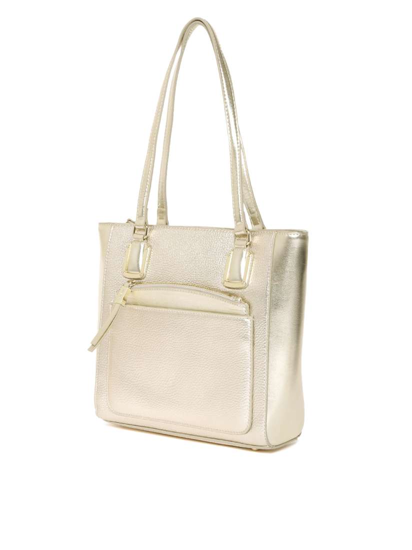 Buy Nine West Gold Toned Solid Shoulder Bag Handbags for Women 2345134 Myntra