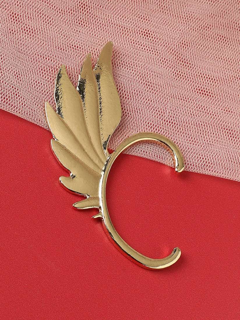 Feather earrings myntra online