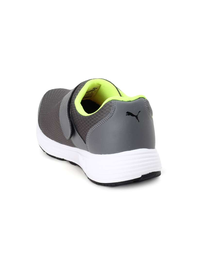 Buy Puma Men Grey Green Reef Slip On IDP Leather Running Shoes Sports Shoes for Men 2345553 Myntra