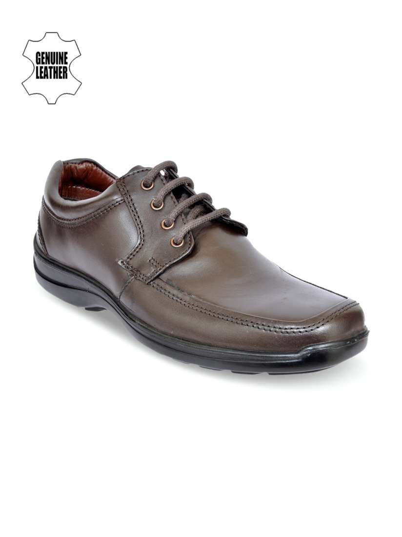 Buy Allen Cooper Men Tan Leather Formal Derbys Shoes Formal Shoes for Men 2346899 Myntra